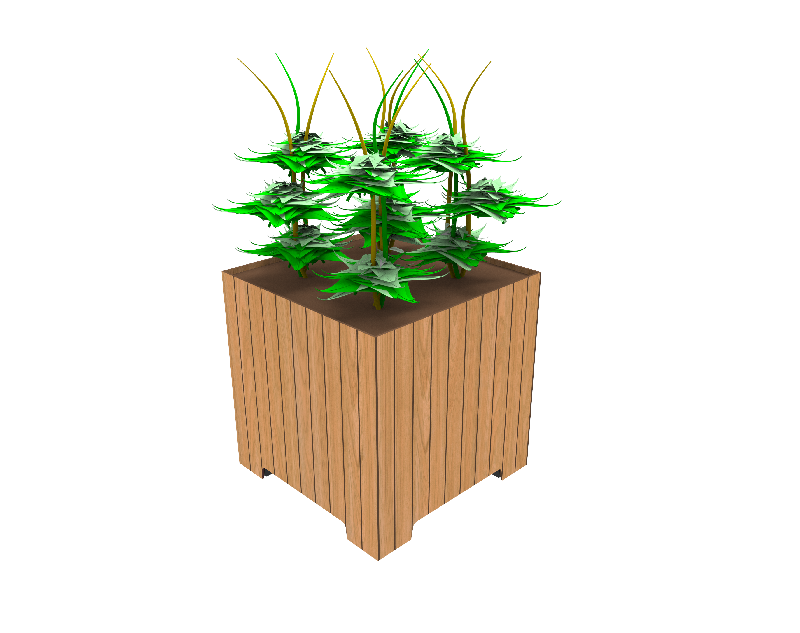 Jardinière - Robuste et bonne tenue à la corrosion - Stopy en HPL_1