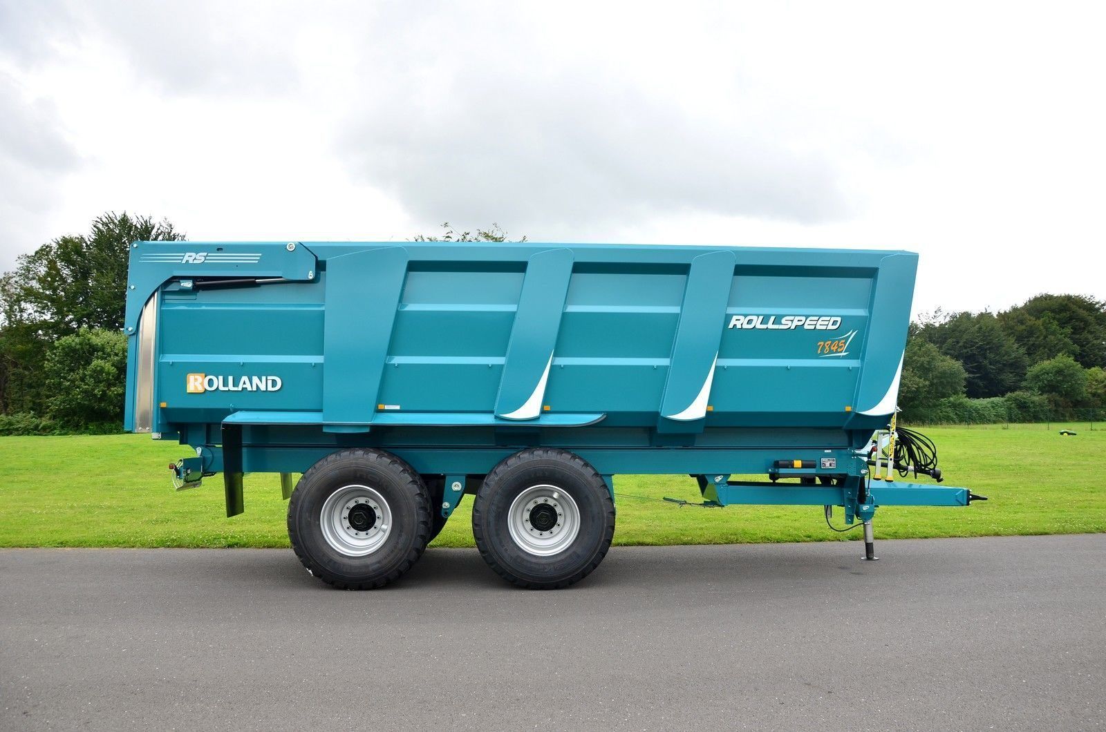 Remorque agricole Rollspeed 7845 avec hauteur de caisse 1m80