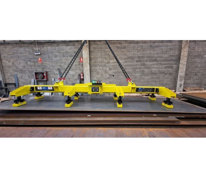 Aimant de levage avec électroaimant - EPMBL-T - Palonnier télescopique sur batterie jusqu'à 12 t_1