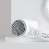Sèche-cheveux mural Jersey blanc - prise rasoir 220V - protection surchauffe_1