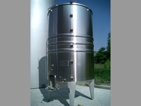Cuves de stockage et vinification en inox - Tout volume et modèle - Alliance Inox Industrie_1