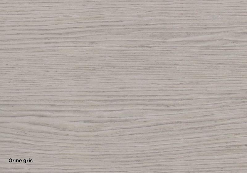 Table de réunion de prestige Nine - Quadrifoglio - 221, Blanc, Orme gris_1