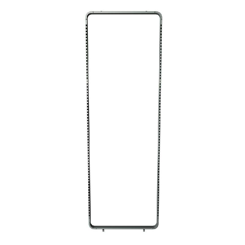 Cadre tube 60x20mm angle rond Pas 36 mm L950xH3000mm - gris anthracite_1