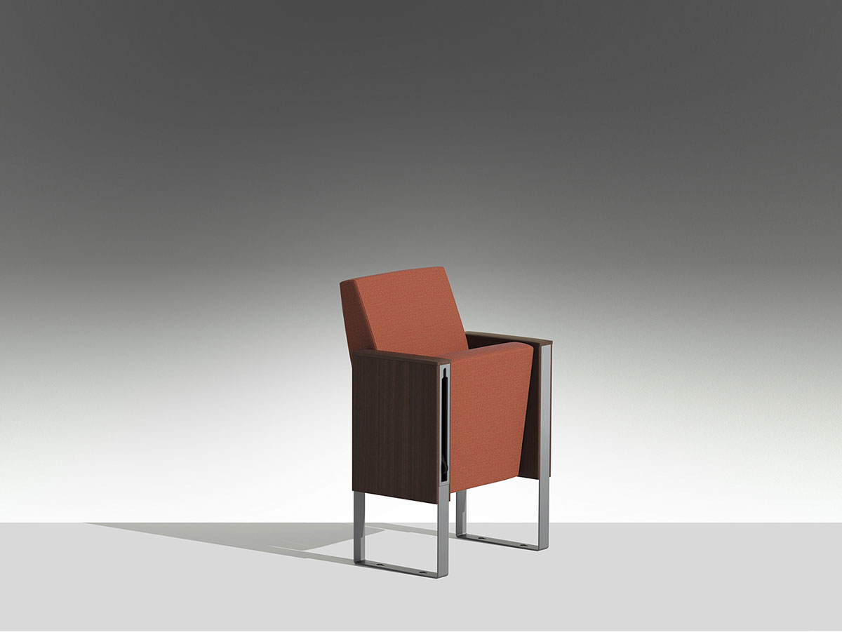 Fauteuil de conférence confortable avec haut dossier - C100 - Personnalisable avec accessoires fonctionnels_1