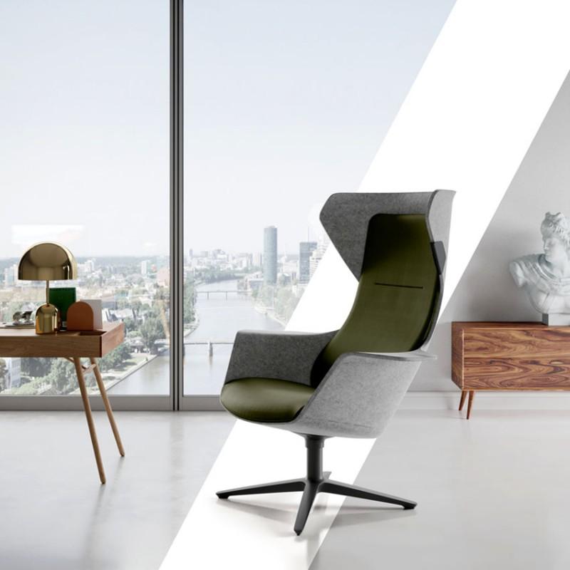 Fauteuil de bureau design Klöber Woom 74