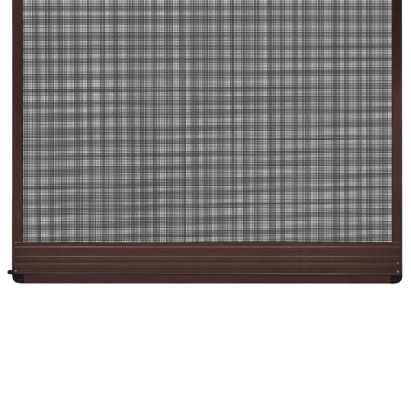 Vidaxl moustiquaire à charnière pour portes marron 100x215 cm 141564_1