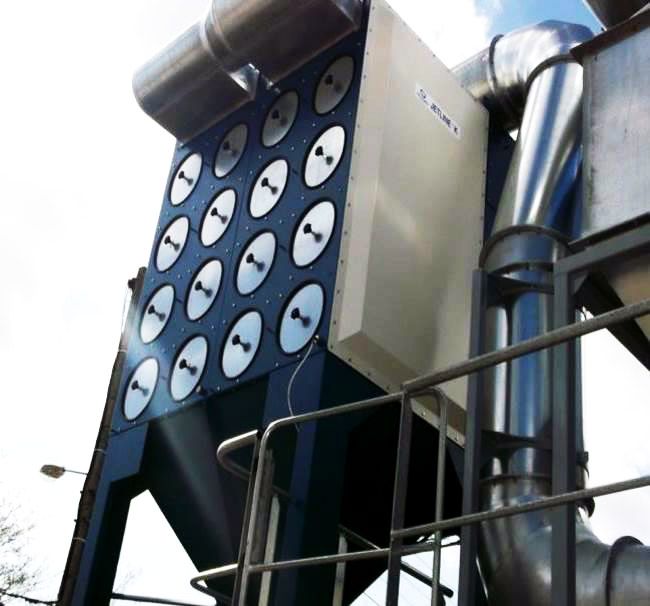 Dépoussiéreur à décolmatage automatique par air comprimé jetline®  k_1