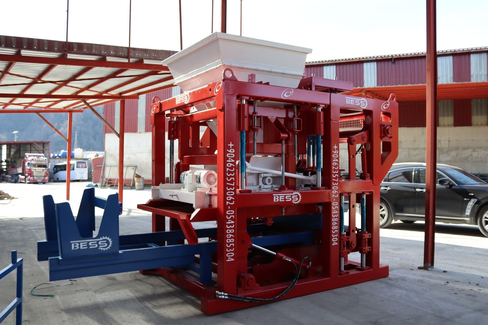 Machine à briquettes semi-automatique PRS-400 - Haute qualité Beyazlı - Production de 4 000 briquettes en 8 heures_1
