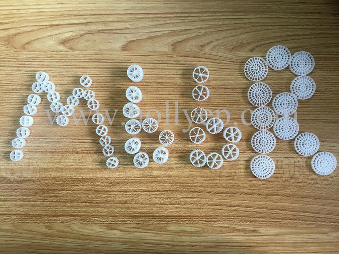 MBBR Bio - Médias de filtration d'eau - Yixing Holly Technology - Système intégré de biofilm et boues activées (IFAS)_1