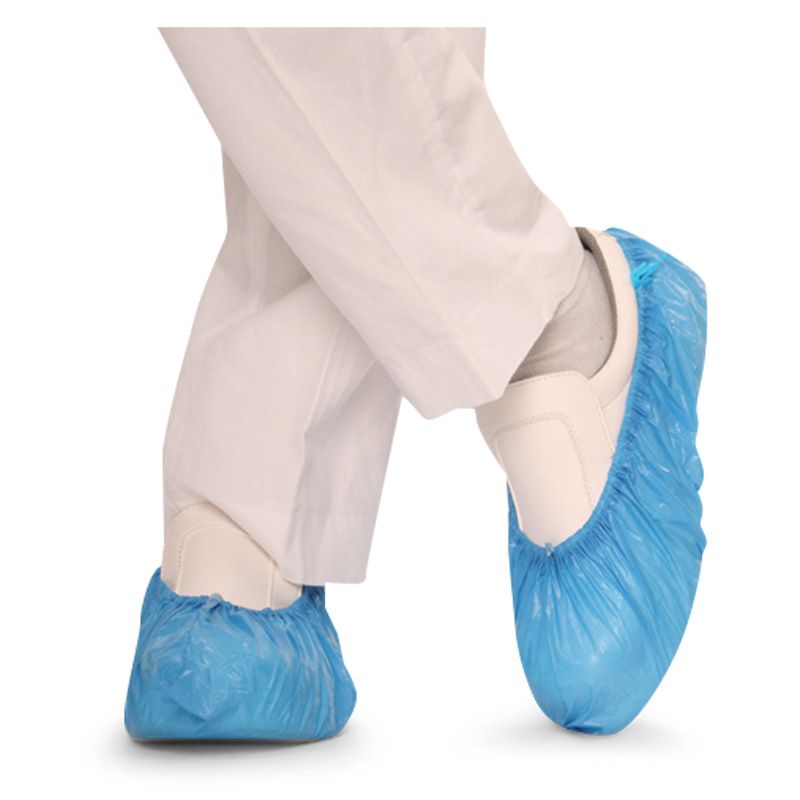 À partir de 10 cartons = 11000 pièces couvre-chaussures CPE imperméables_1