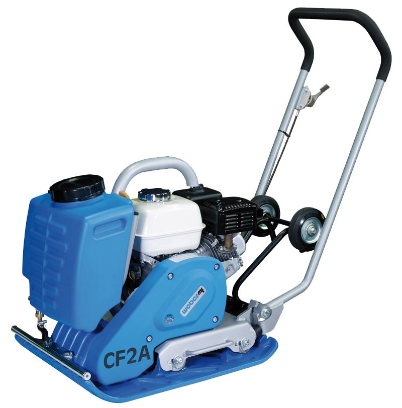 CF 2 A - Plaque vibrante Weber Maschinentechnik - force centrifuge 15 kN - 82 kg - moteur Honda GX160_1