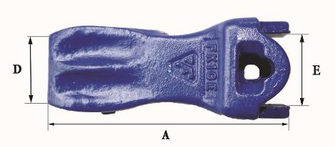 Dents de godet FK1 CE - Références FK1 CE - Marque Fastkey - Poids 1 Kg - Dimensions précises_1