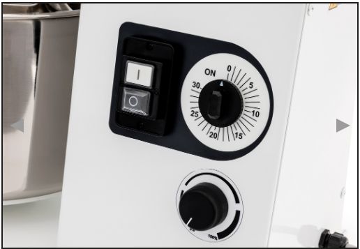 Ibv 15 - pétrin professionnel Prismafood - 12 kg - variateur de vitesse et cuve fixe_1