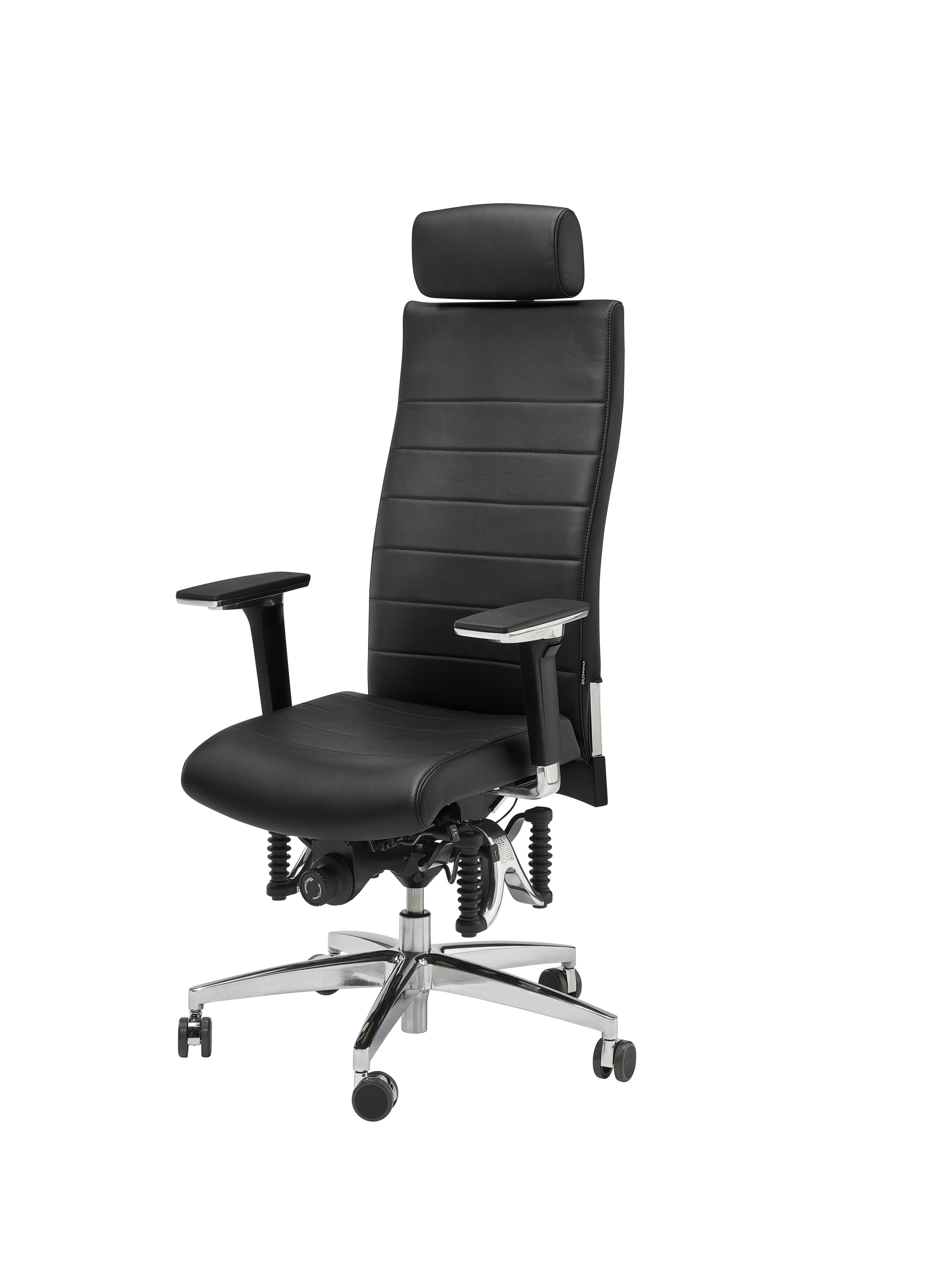 Siège anti mal de dos - Très haut dossier 70cm - 670qins spécial bsf - Système d'assise 3D® et repose-tête réglable_1