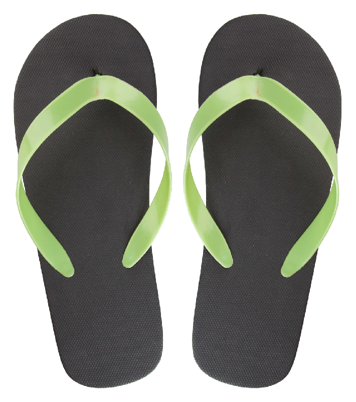 Tongs en PE avec brides en PVC - Semelles personnalisables - Couleur vert menthe - Quantité minimale 50 paires_1