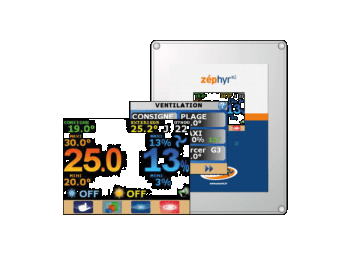 Régulateur pour la gestion des bâtiments cunicole-VENTILAP #2-ECOREL_1