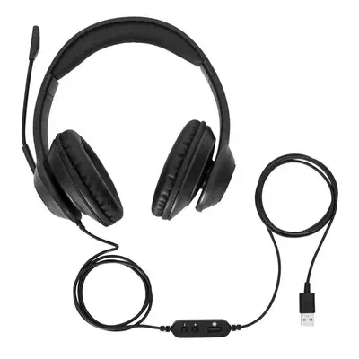 Targus AEH102GL casque Avec fil Arceau Appels/Musique USB Type-A Noir_1
