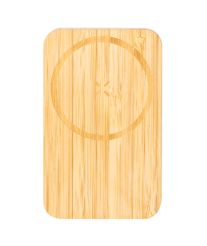 Chargeur support téléphone pour voiture - magnétique en bambou avec chargeur rapide 15W et fixation réglable_1