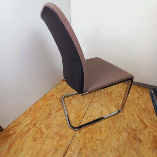 Chaise visiteur luge empilable Eastside Steelcase d'occasion - sans accoudoirs, design moderne_1
