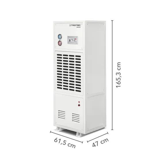 Déshumidificateur industriel DH 105 S - 175L/jour - Pompe de relevage intégrée - Trotec_1