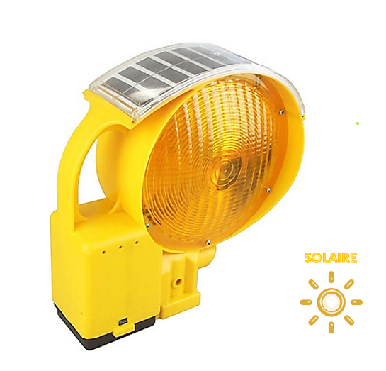 Pack 5 feux défilants simple face / solaire + piles_1