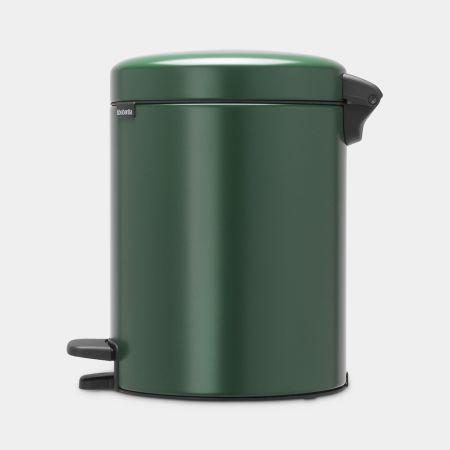 Poubelle à pédale newIcon Brabantia - 5 litres - Pine Green - XS - Anti-odeurs et stable_1