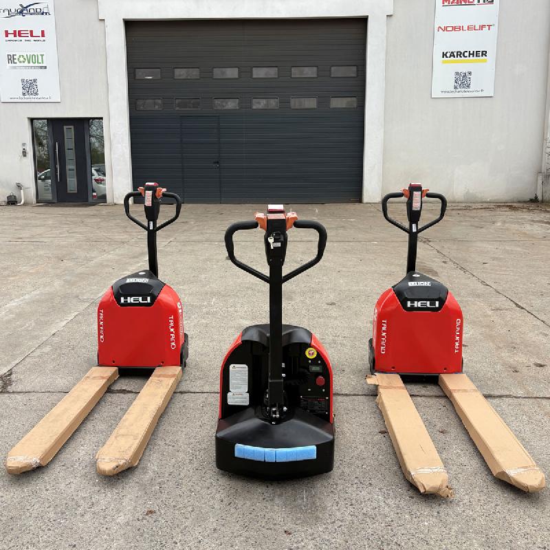 Transpalette électrique CBD15J 1.5T lithium neuf - haute performance_1