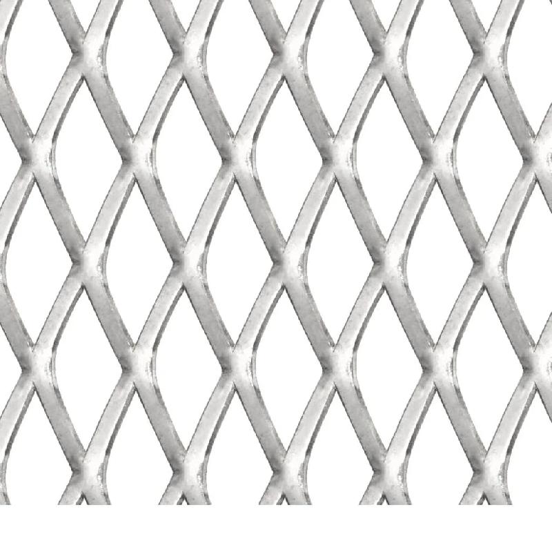 Vidaxl panneau de grillage de jardin acier inox 50x50 cm 30x17x2,5 mm 142282_1