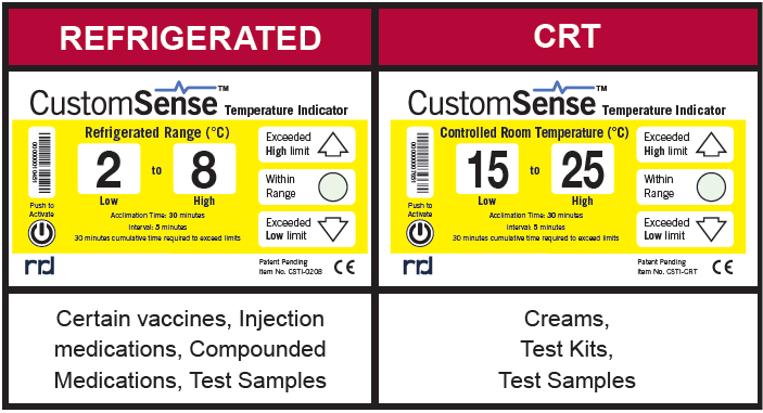 Indicateur de température électronique CustomSense ™ - contrôle précis de la chaîne du froid_1