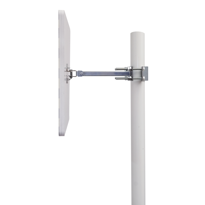 Miroir plat de contrôle Rouge et Blanc - 280 x 360 mm - Garantie 6 ans - Réflecteur Poly+ anti-UV et antivandalisme_1