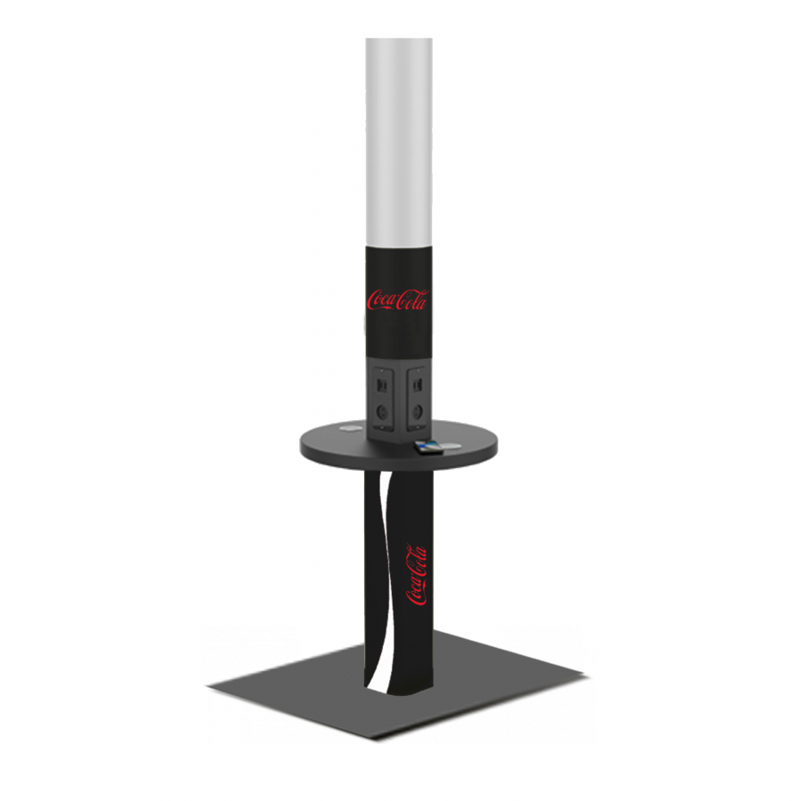 Mobilier urbain connecté Handy 360 - Recharge pour smartphones, tablettes et appareils électroniques_2