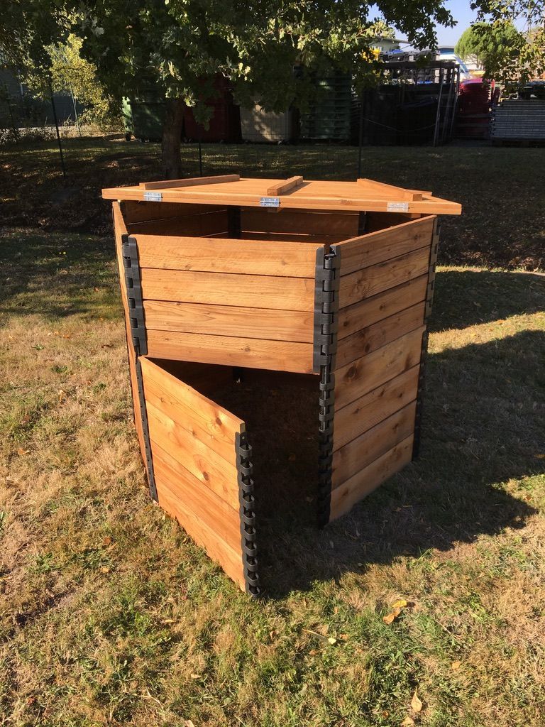 Composteur de jardin en bois compostys_1