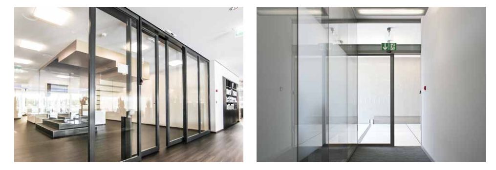 Porte coulissante coupe-feu - Automatique et Résistante - Gilgen Door Systems_1