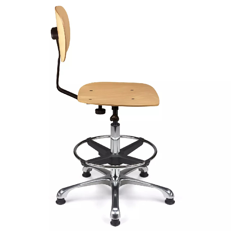 Siège technique hêtre naturel avec repsoe-pieds So Novare - P03, Avec_1