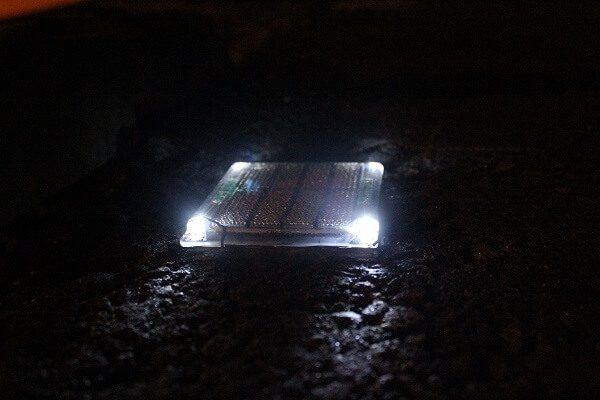 Solar flatstud - plot routier solaire à led - cryzal_1