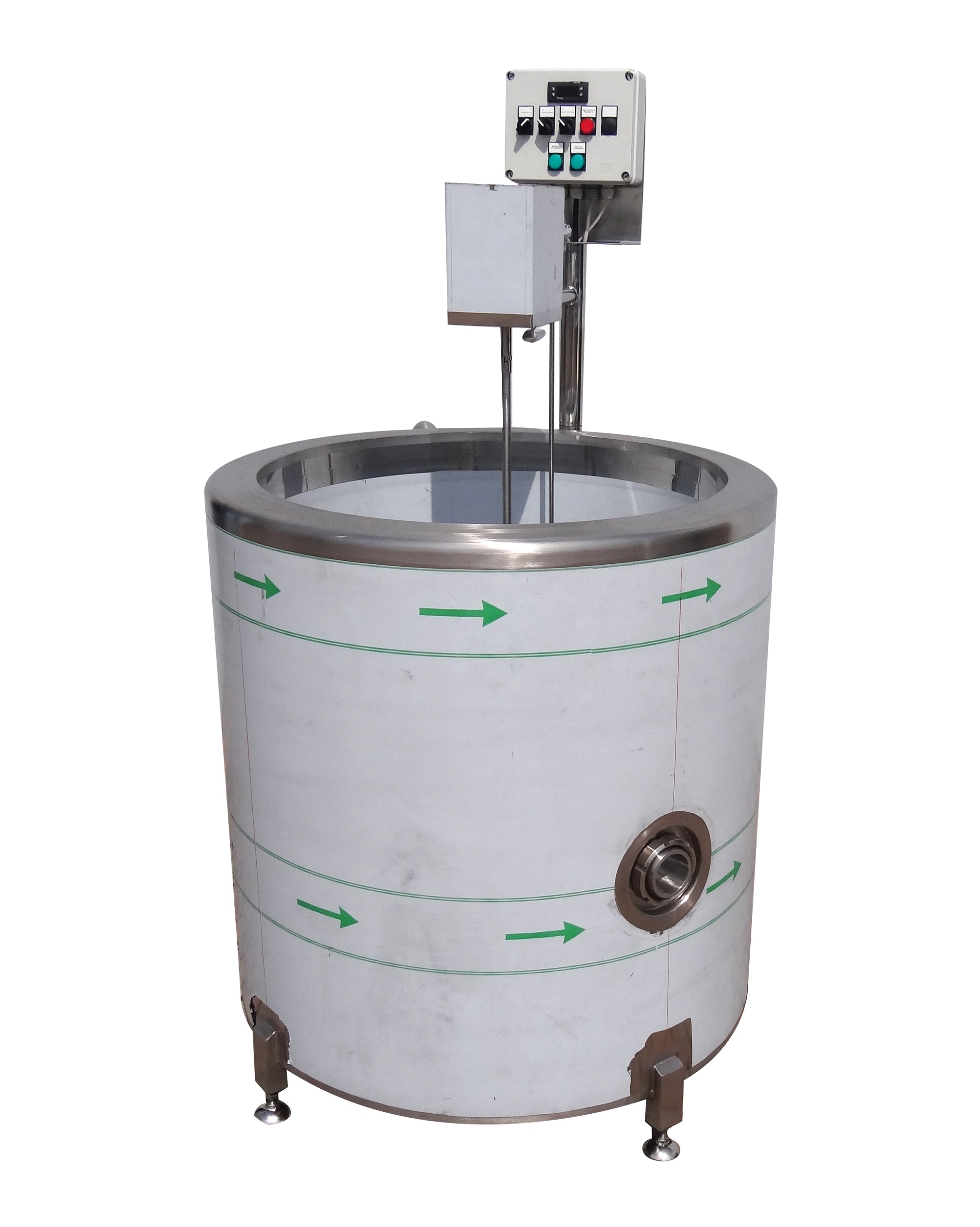 Cuve de fabrication fromagère - Chauffage gaz - Versions ECO et PRO - Capacités 100L à 500L_1
