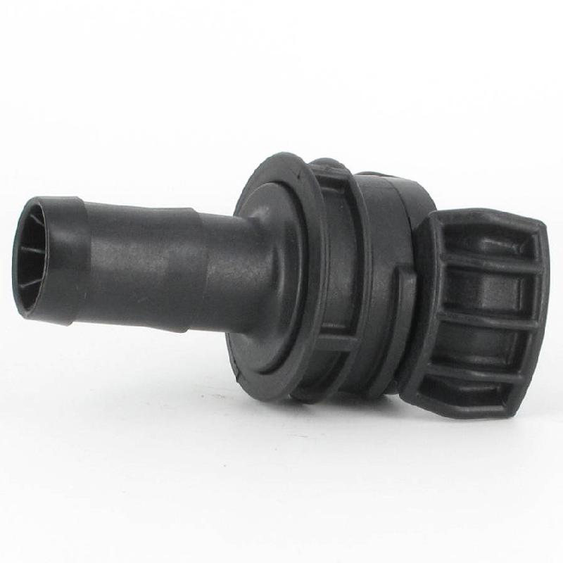 Demi-raccord symétrique avec verrou - DN 40 mm - Embout annelé Ø 30 mm - PP_1