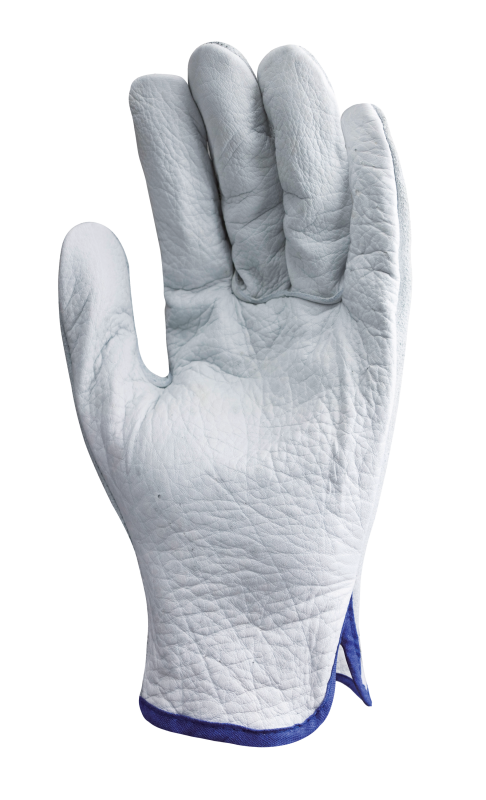 GANTS CUIR PAUME index FLEUR de BUFFLE dos croute norme 2121_1