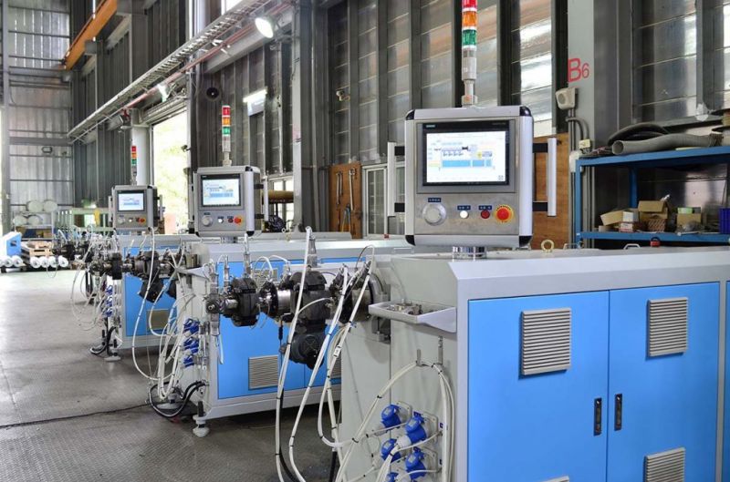 Machine à extrudeuse à vis simple - Everplast - modèles EMS-35 à EMS-150 pour extrusion et matériaux variés_1