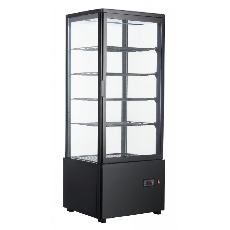 Vitrine réfrigérée de comptoir 98 L - double vitrage - refroidissement ventilé - thermostat réglable_1