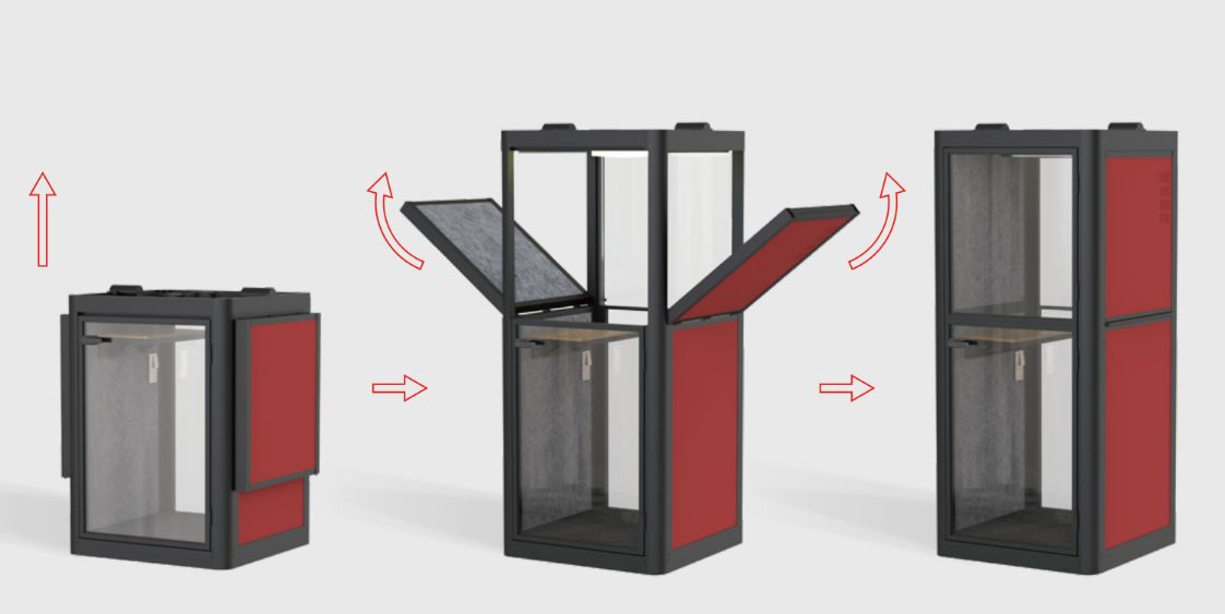 Cabine acoustique Ara-EPD 101_1