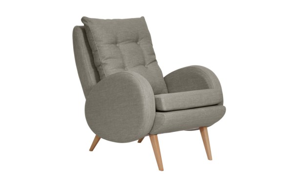Fauteuil Baltic 67 cm - Home Spirit - Style scandinave - Structure en hêtre et mousse HR_1