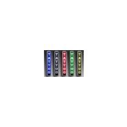 PL128016SPBU - Journal lumineux LED vertical simple face 128x16 cm - Extérieur - Fixation drapeau - Gaviota Impex - Largeur 20 cm (cadre compris)_1