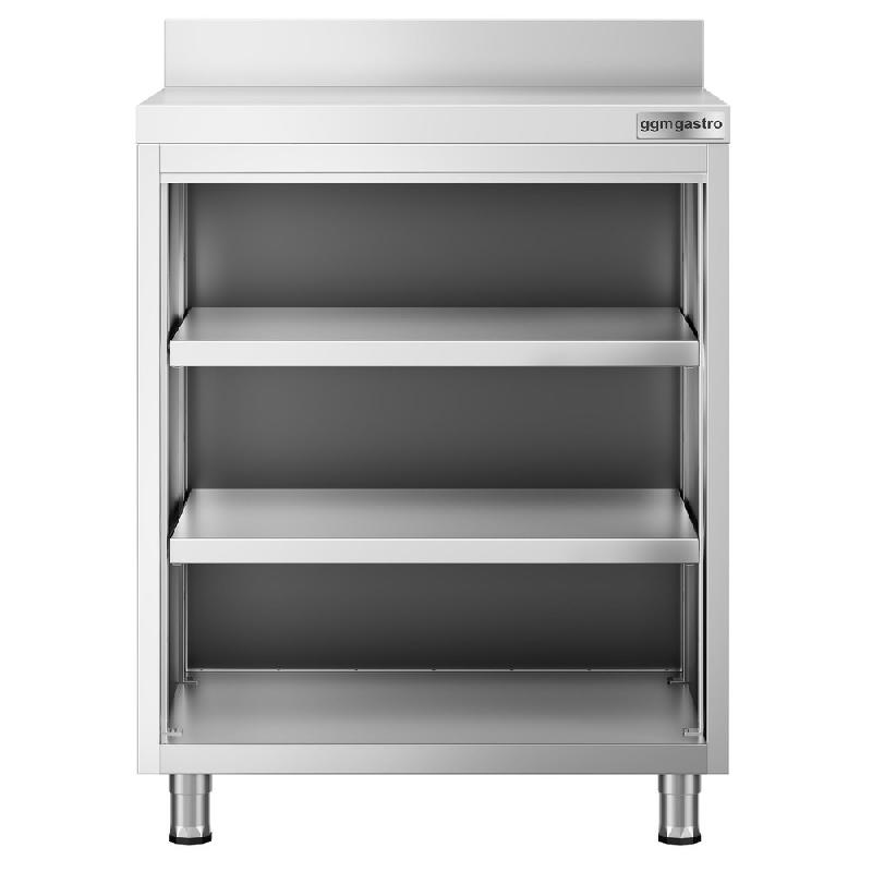 Table de préparation cocktail inox - 800 x 600 mm - 3 étagères_1