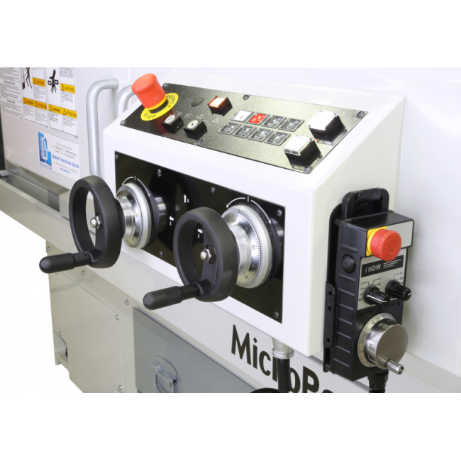 Tour à commande numérique à banc plat MICROCUT - Micropanther 446 - Distance entre pointes 850 mm - Alesage de broche 52 mm_1