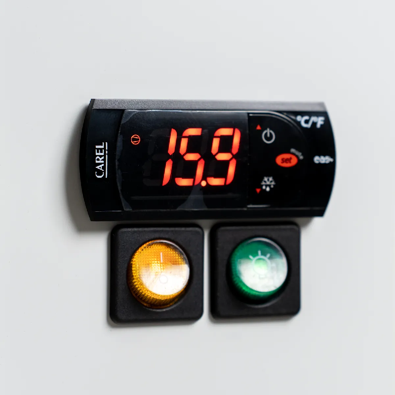 Vitrine réfrigérée SPID100 Noir TEFCOLD_1