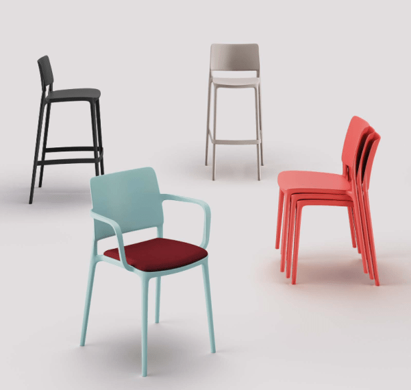 Chaises et Tabourets de collectivité - C38 - Columbia_1