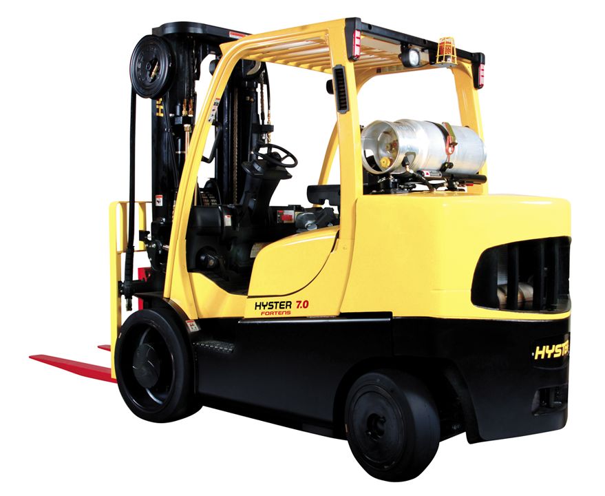 Chariot élévateur compact S6.0-7.0FT Hyster - 6000 à 7000 kg - diesel ou gaz - usage intensif intérieur/extérieur_1