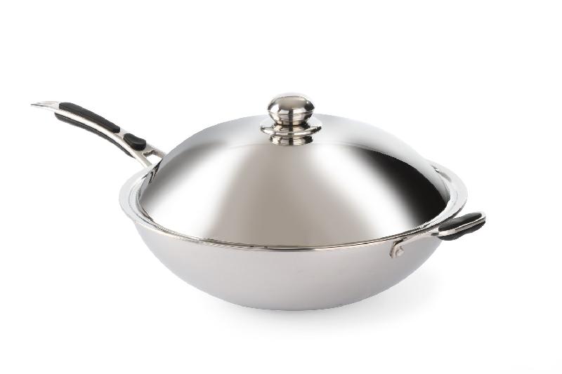 Set plaque induction wok + wok HENDI_1