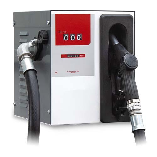 Station carrossée premium pour gazole - Pompe 230V, 70 L/min, compteur mécanique_1